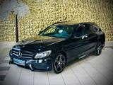 Mercedes-Benz C 200 T|AMG-LINE|1.HAND|NAVI|LEDER|AHK|NIGHT| - Mercedes-Benz: Kombi, AMG