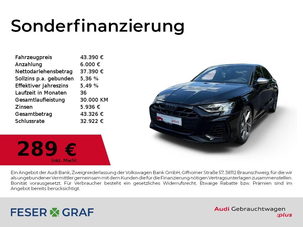 AUDI S3 Limousine quattro Performance-AGA/SONOS/HUD/C