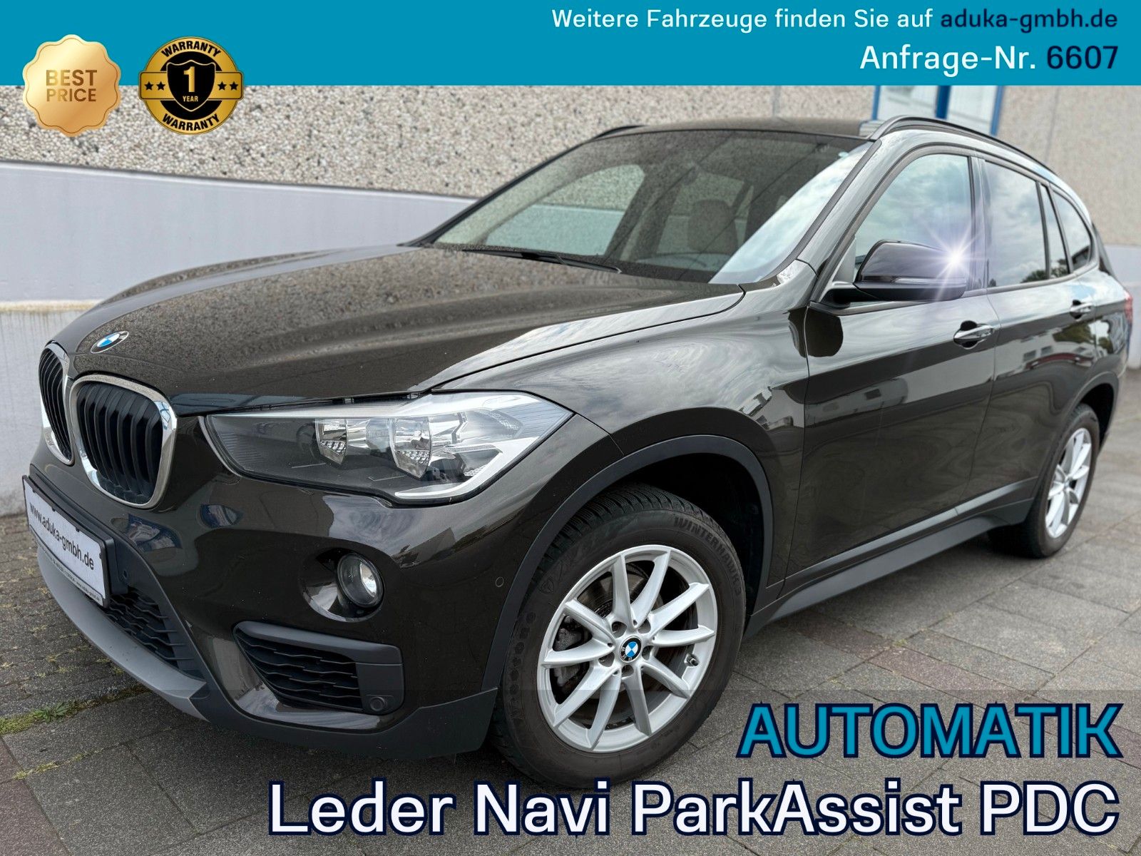 BMW X1 sDrive16d Automatik Leder PDC Navi Scheckheft