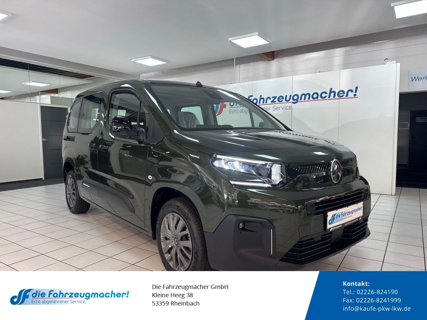 Fahrzeugabbildung Citroën Berlingo Plus Elektro Kombi M LED CarPlay Androi