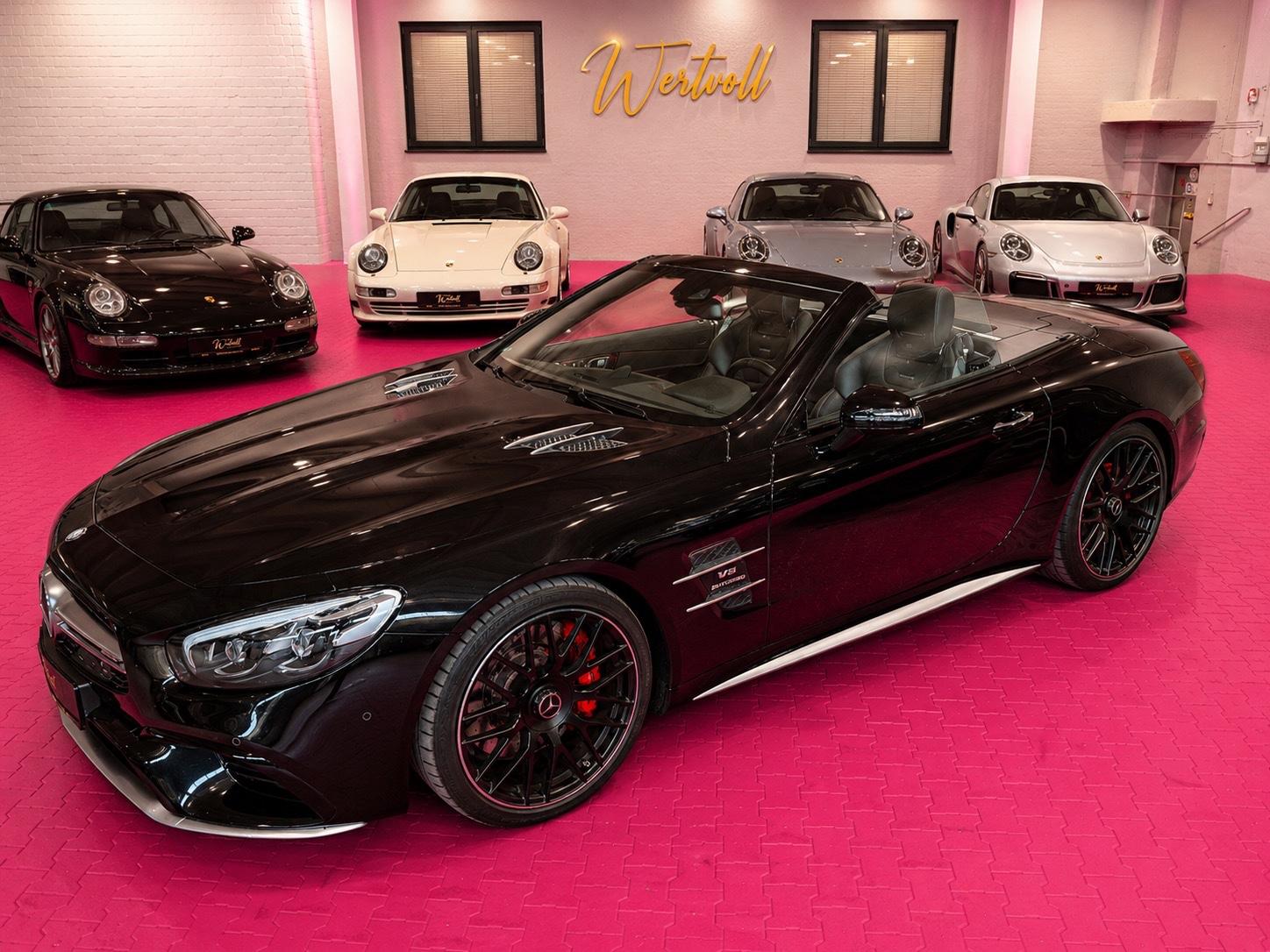 Mercedes-Benz SL 63 AMG. 2Hand,Magic Sky,Airscarf,etc.