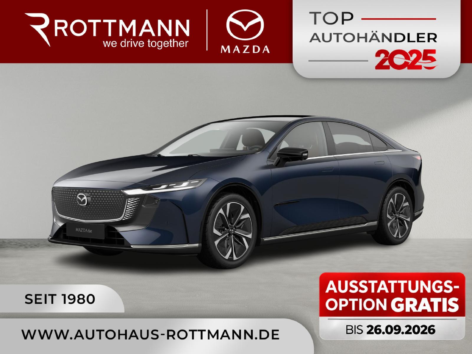Mazda 6e EV 258ps Aut. Takumi Plus/Sony/360°/Leder/Pan