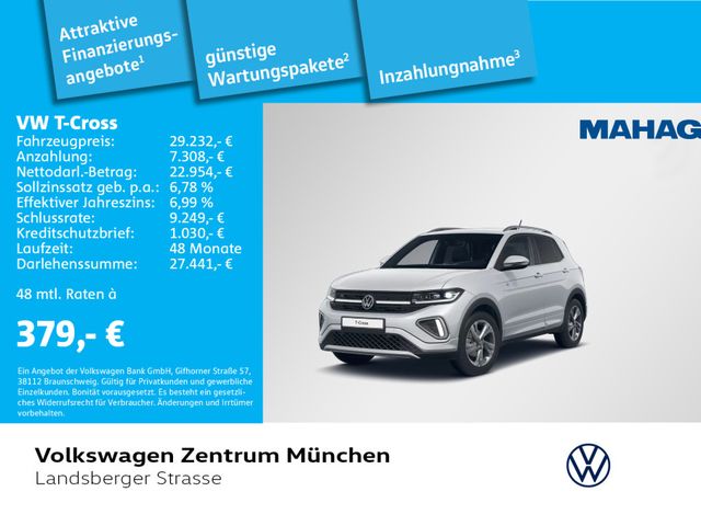 Volkswagen T-Cross 1.5 TSI R-Line AHK ACC MatrixLED Navi Re