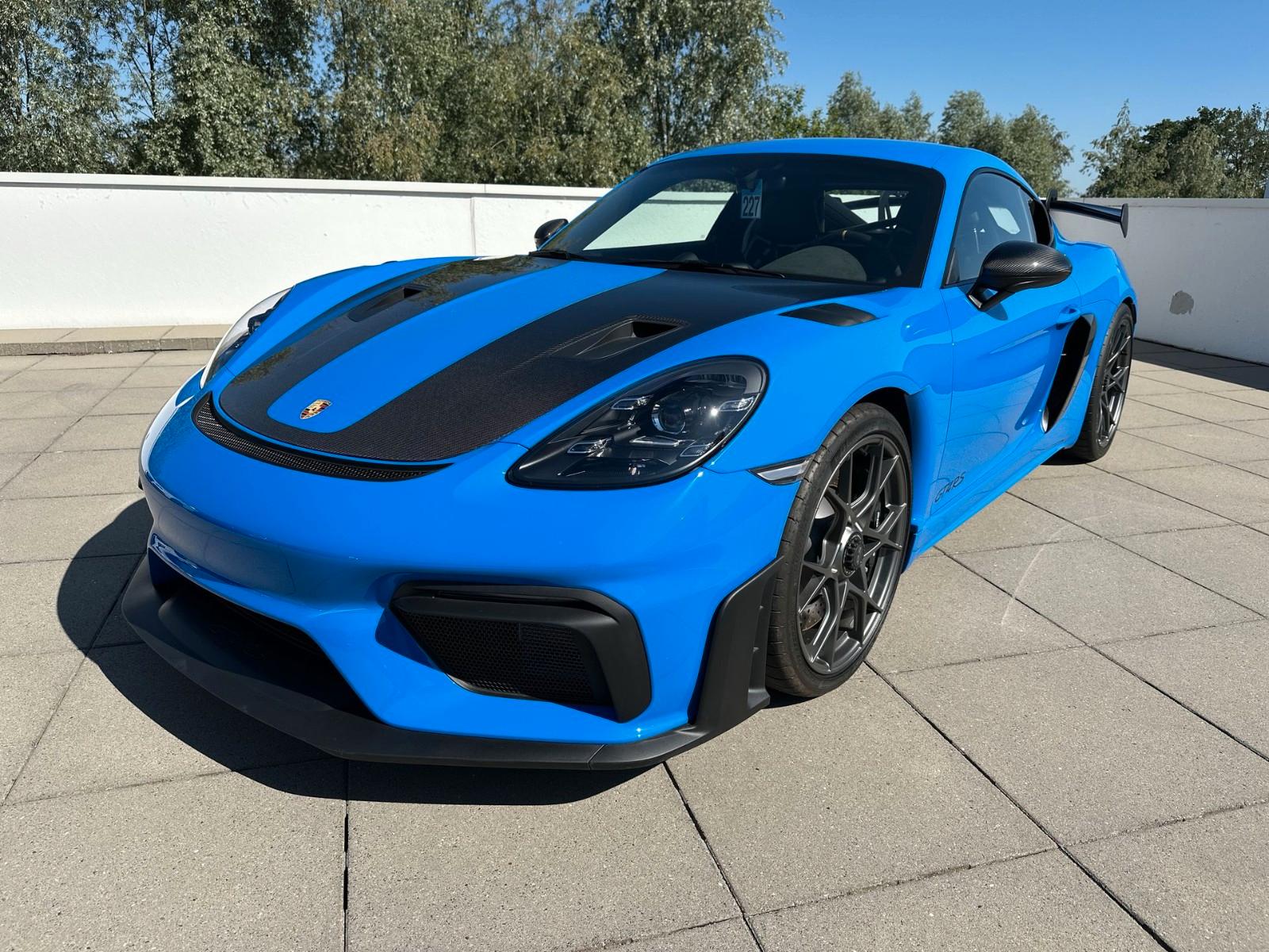 Porsche 718 Cayman GT4 RS Weissach Liftsystem