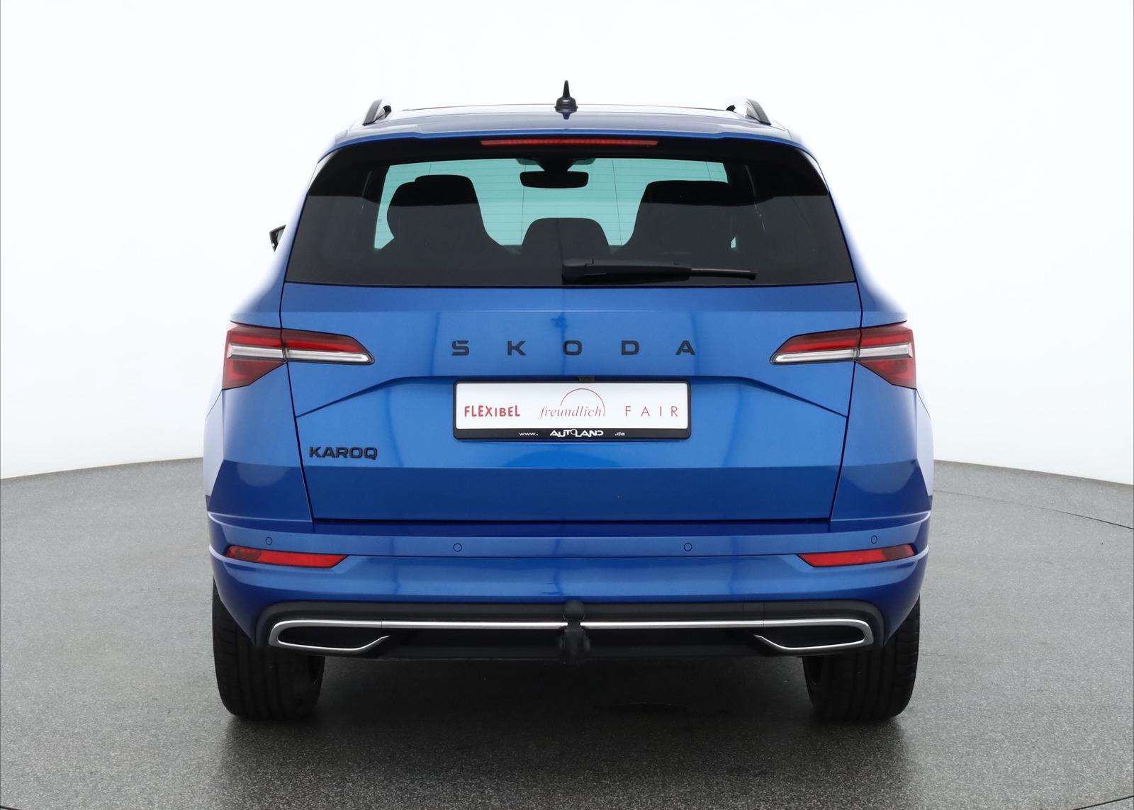 Skoda Karoq Sportline 2.0 TDI DSG Matrix ACC AHK Pano, миниатюра 4