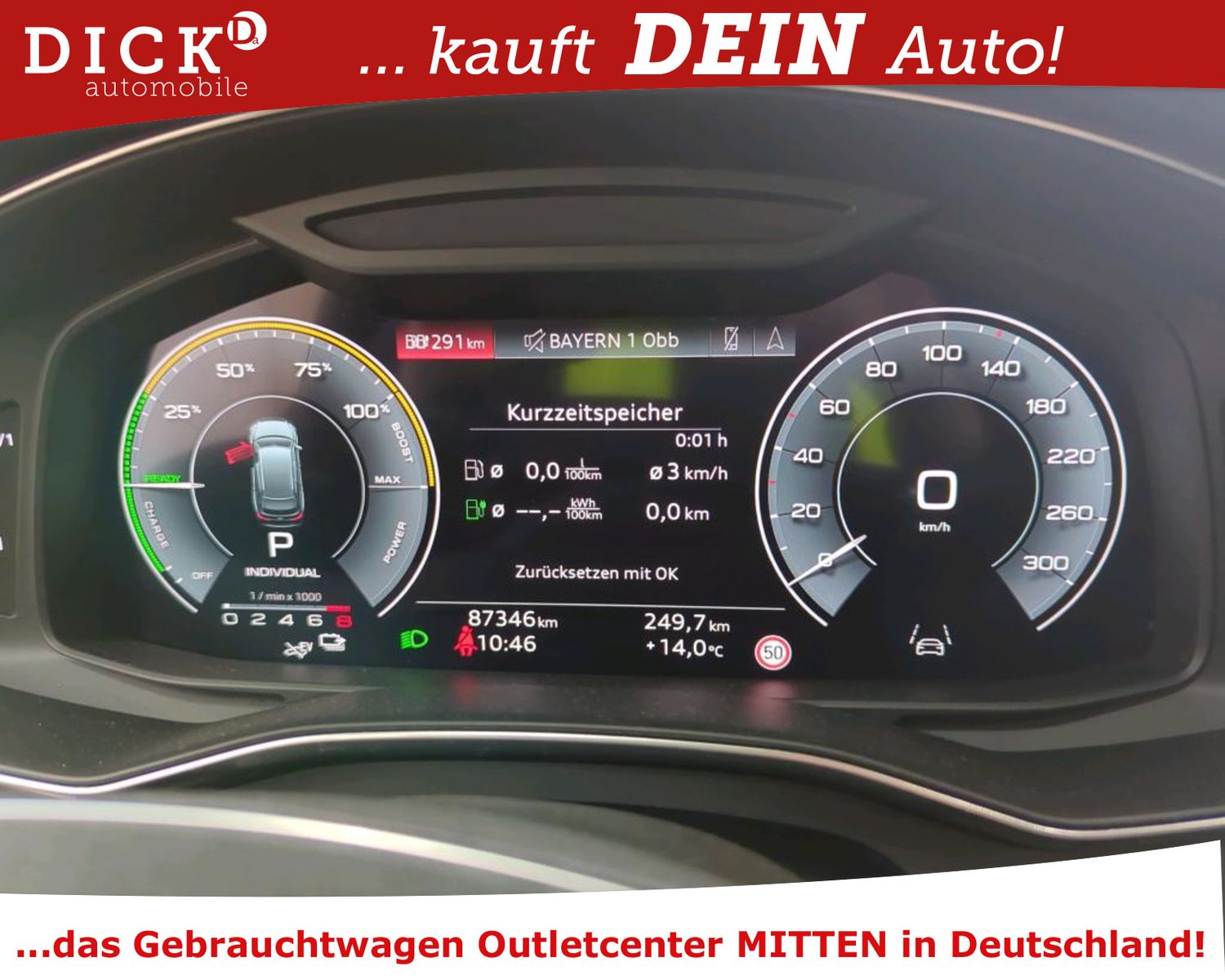 Fahrzeugabbildung Audi A6 Av 55 TFSIe Quatt LED+/ACC/B&O/SHZ/360°/8Fa