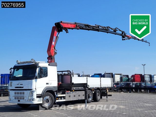 Volvo FM 450 6X2 HMF 3220 Crane Kran Lift-Lenkachse VE