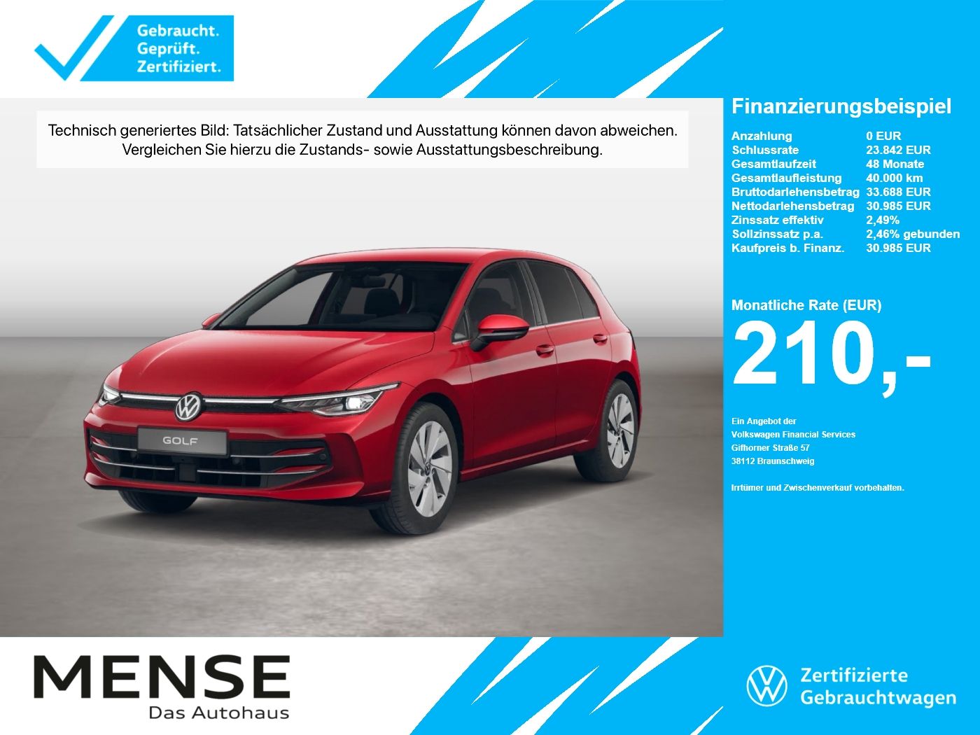 Volkswagen Golf VIII 2.0TDI DSG Style CarPlay AHK HUD ACC