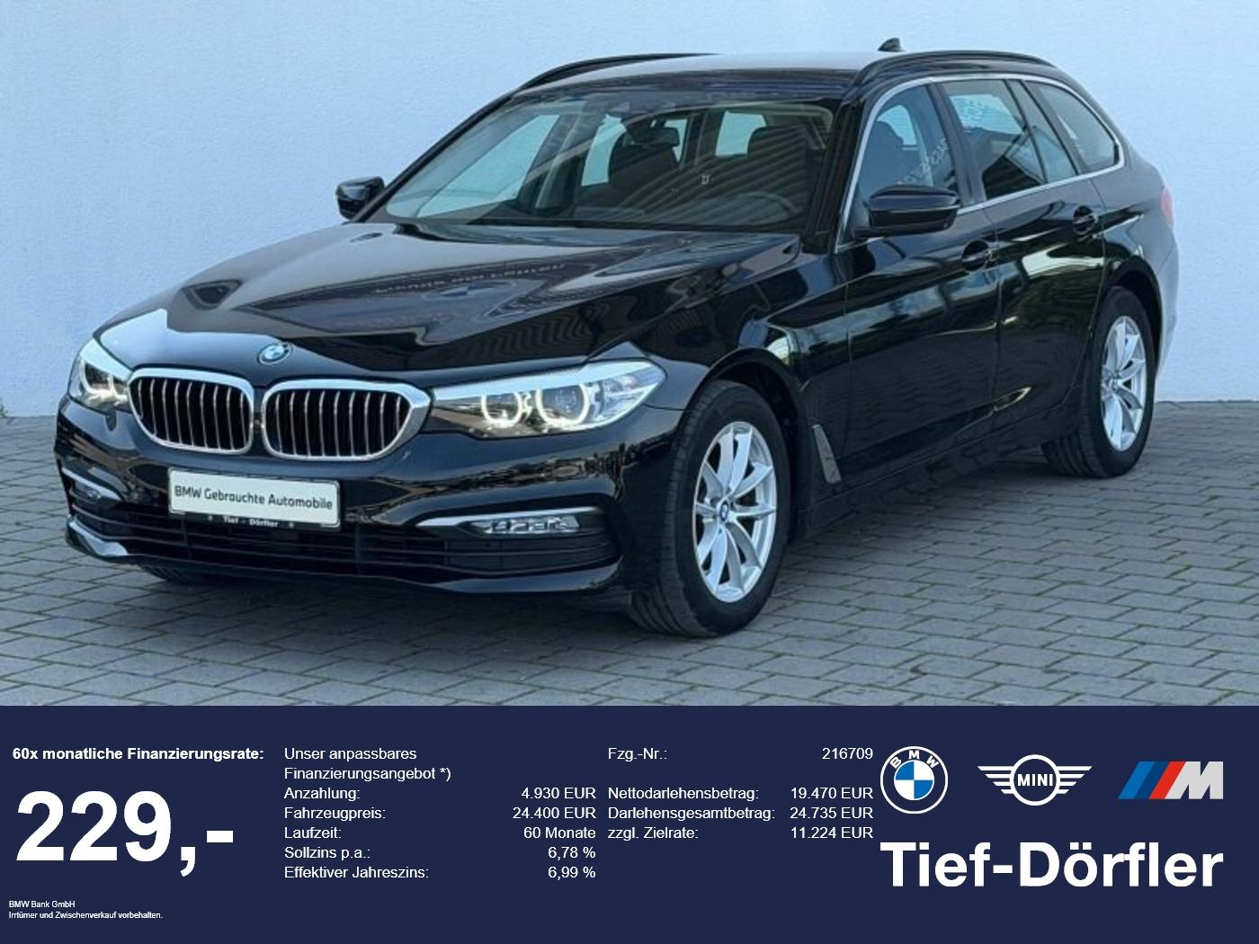 BMW 520dA Tour Business LED/Shz/Park-Assi-PLUS/Navi