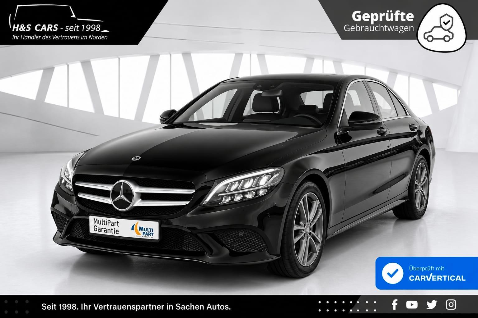 Mercedes-Benz C 200 Lim AVANTG ILS LED NAV TOTW SCHIEBD KAMERA