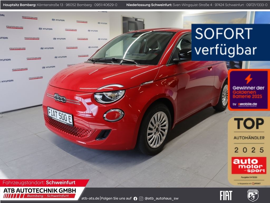 500e MY25 RED 23,8 kWh Apple CarPlay Klimaautom