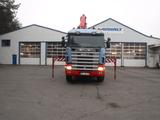 Scania R 580 V8 selbst.f.Arbeitsmaschine mit KRAN - Scania R 580