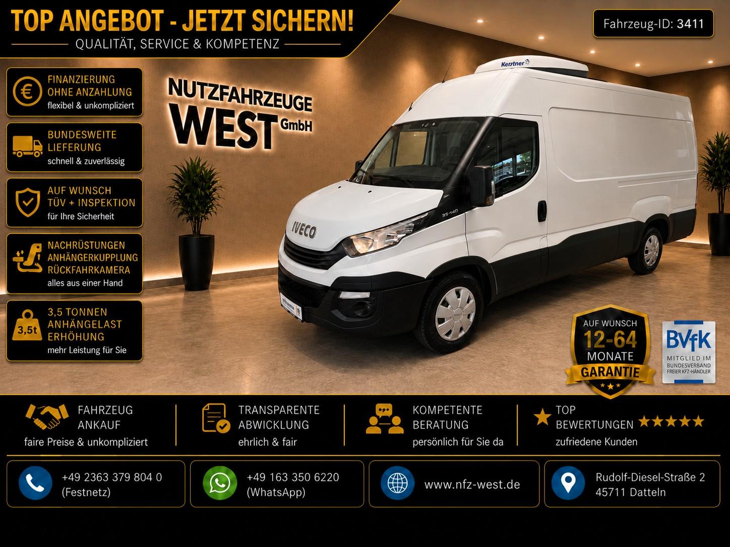 Iveco Daily 35S14 Kühlkastenwagen -20C. *Garantie*