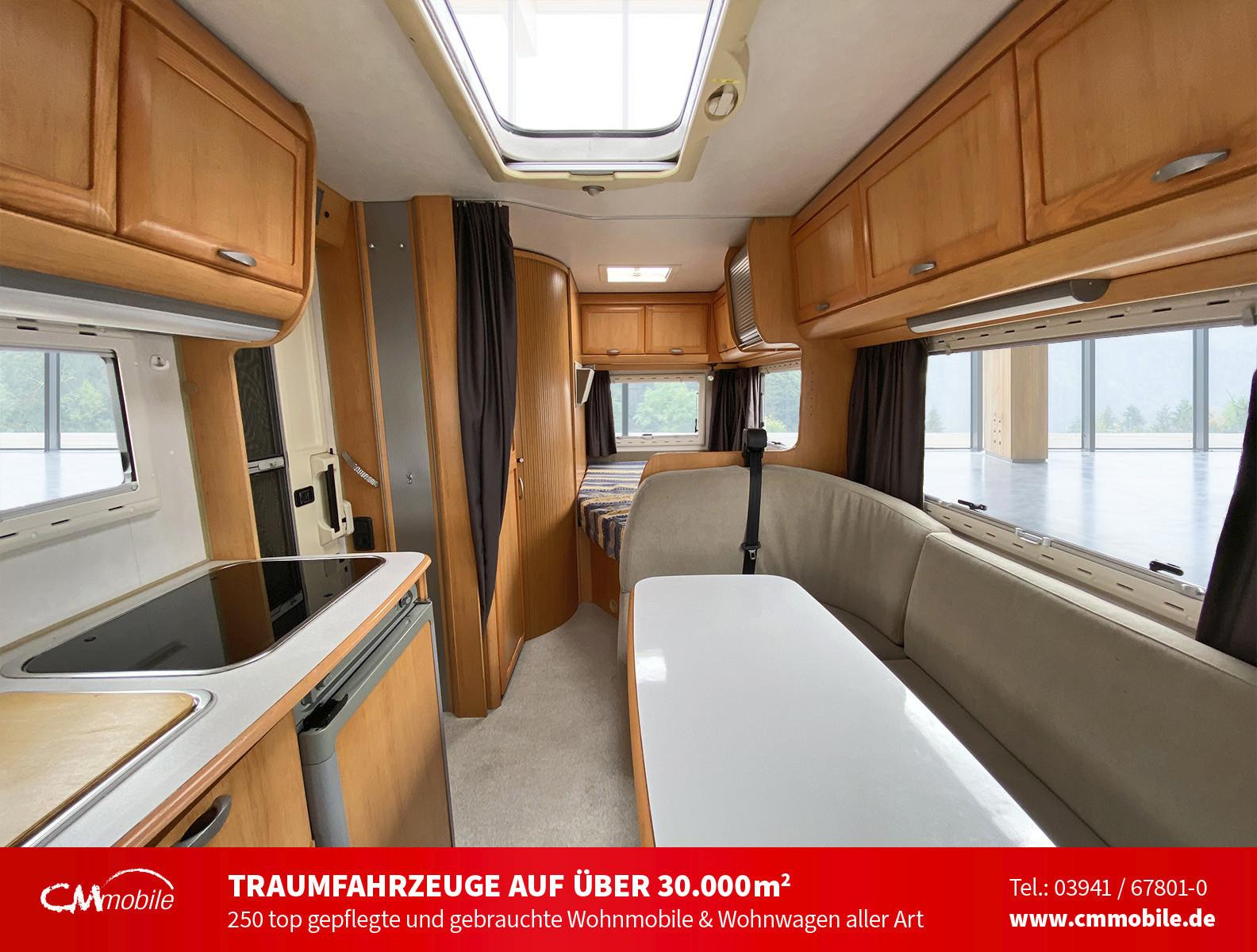 HYMER / ERIBA / HYMERCAR Classic BC 575 - Hub&Festbett -