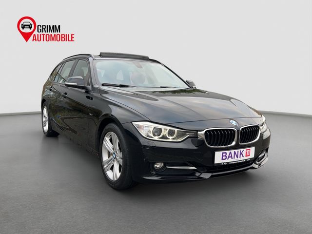 BMW 3er Touring 320d- 1.HAND-TEMPOMAT-PANO-LEDER-