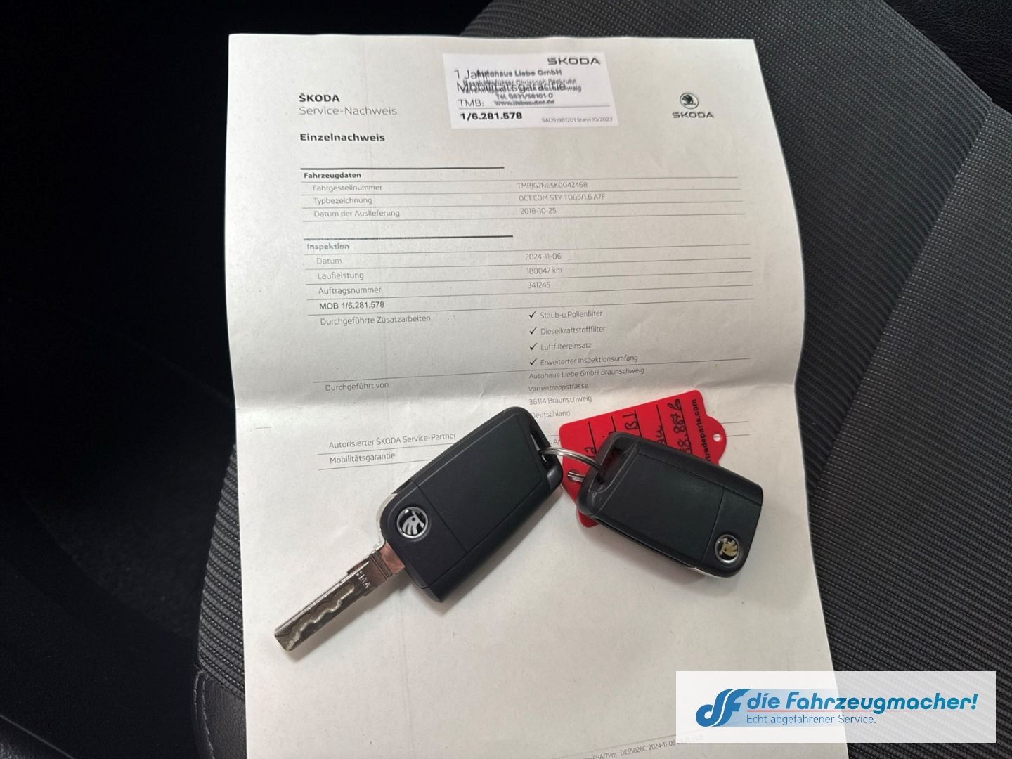 Fahrzeugabbildung SKODA Octavia Combi Style 1.6 TDI DPF Navi Sperrdiff.