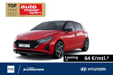 Hyundai Leasingangebot: Hyundai i20 Prime 2027 1.0 T-GDI 90PS 7-DCT, Ass-P Dachl