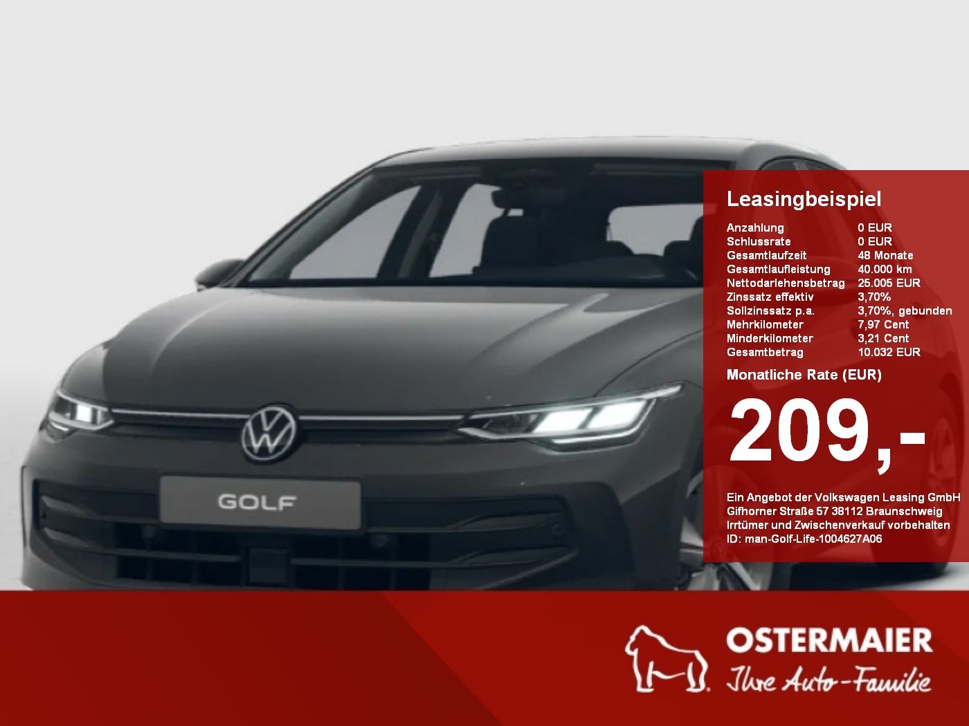 Volkswagen Golf VIII Life 1.5TSI 116PS 6-Gang LED,ACC,HANDY