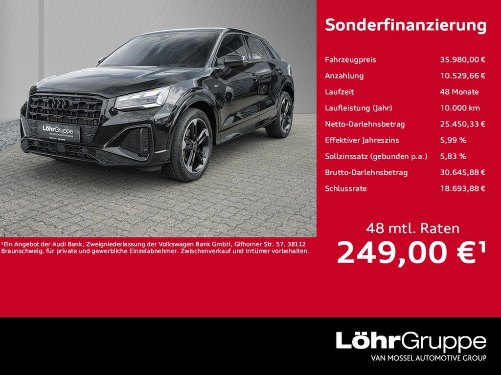 Audi Q2 35 TFSI S tronic S Line /MatrixLED/Navi/AHK