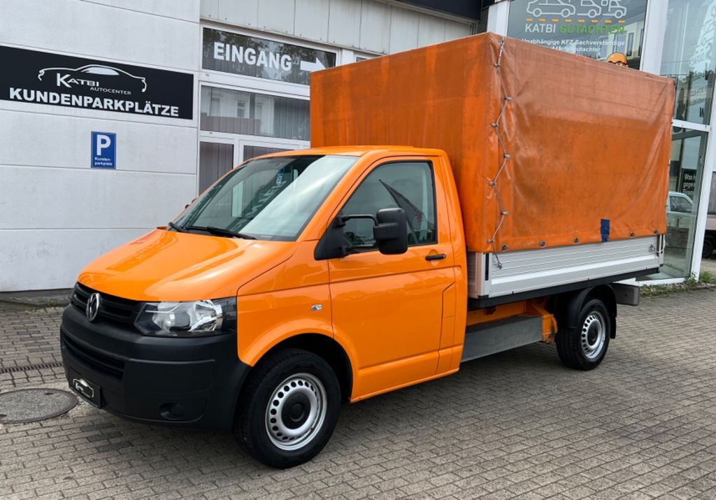 VW T5 2.0 Benzin/CNG Pritsche + Plane L2 HU neu