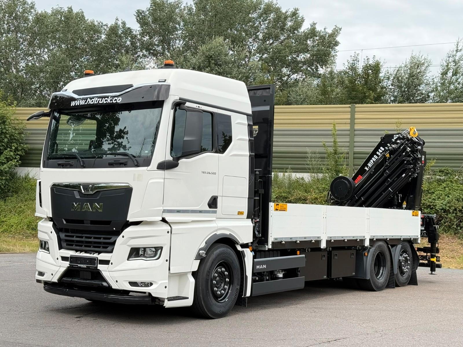 MAN TGX 26.520 TG3 Retarder / 6X2 Hiab 548 E 8