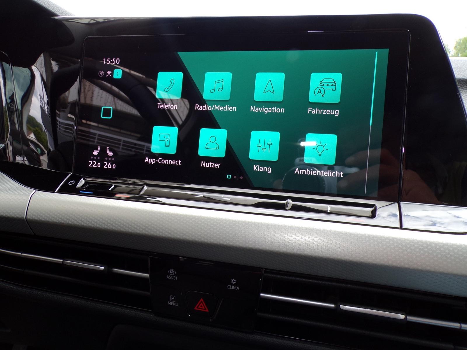 Volkswagen Golf VIII 1.0 TSI MOVE / NAVI+LED'S+KAMERA+APP, миниатюра 15