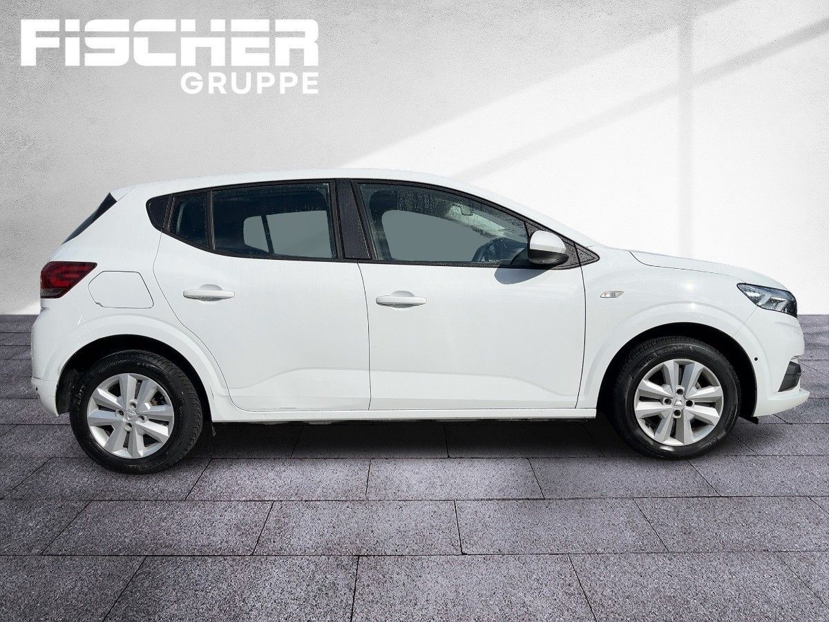 Fahrzeugabbildung Dacia Sandero Comfort TCe 90 (MY2021) ABS Fahrerairbag - mit KI generiert/bearbeitet