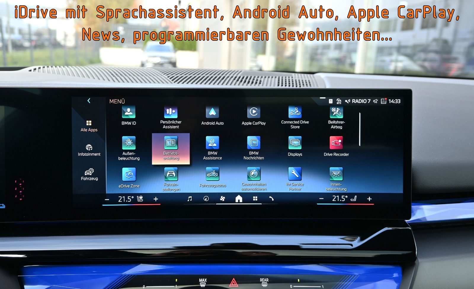 Fahrzeugabbildung BMW 550e xDr. °UVP 105.960€°AD.M-FAHRW.PROF°MERINO°