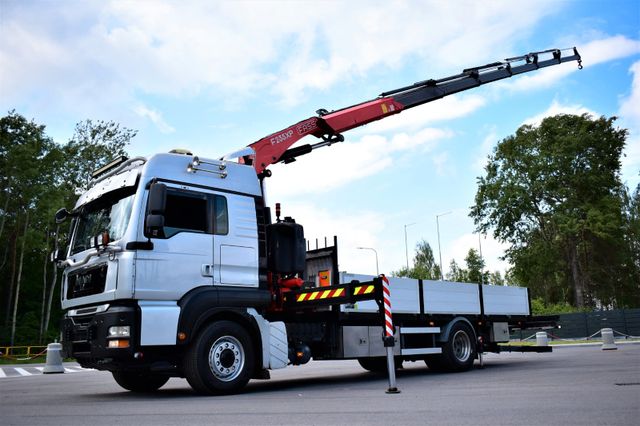 MAN TGA 18.350 4x4 H FASSI 235 KRAN Crane