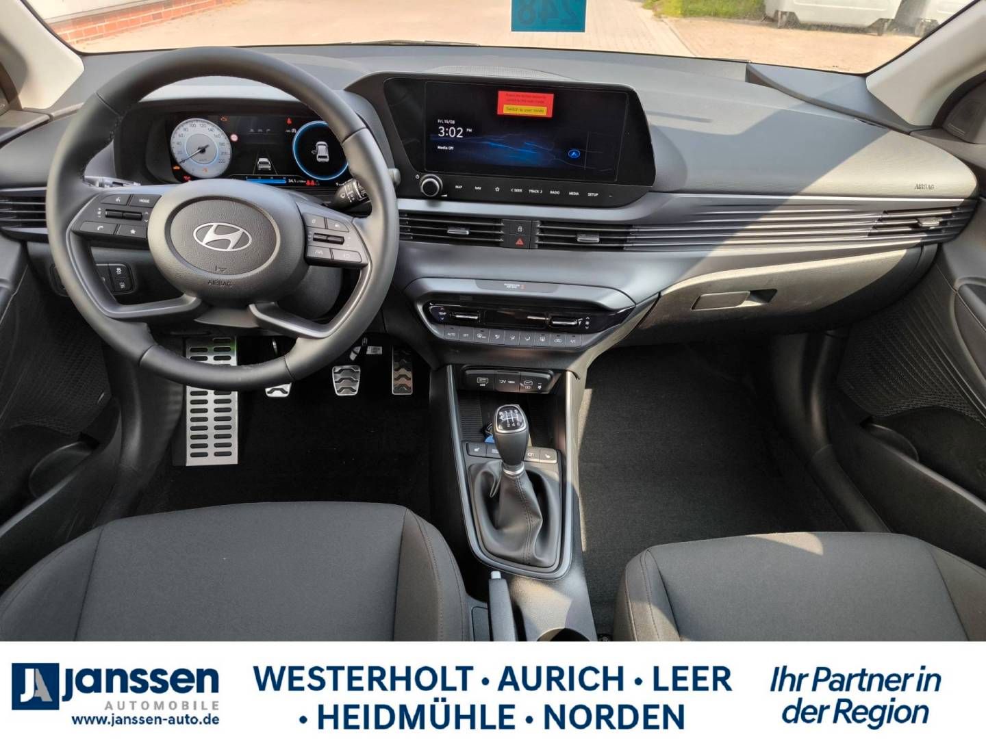 Fahrzeugabbildung Hyundai BAYON FL (MY25) 1.0 T-GDI (100 PS) 6-MT 2WD Prim