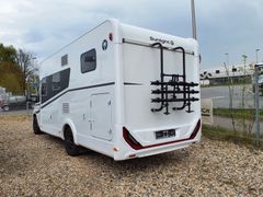 Sunlight T 67 Adventure Edition, Einzelbetten und Hubbett