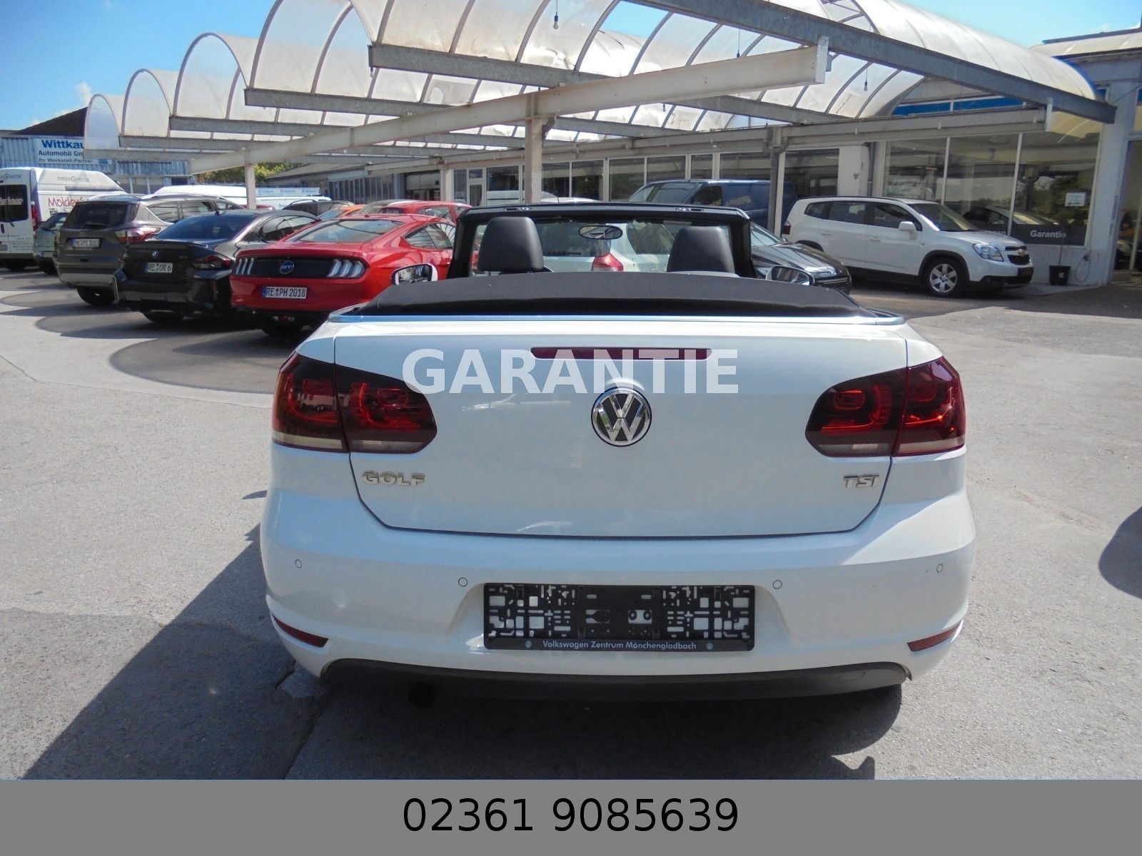 Fahrzeugabbildung Volkswagen Golf VI Cabriolet Lounge Klima/Leder/Shz/Navi/