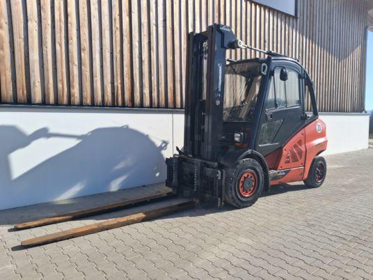 Linde H 50 Diesel Triplex Doppelzusatzhydraulik