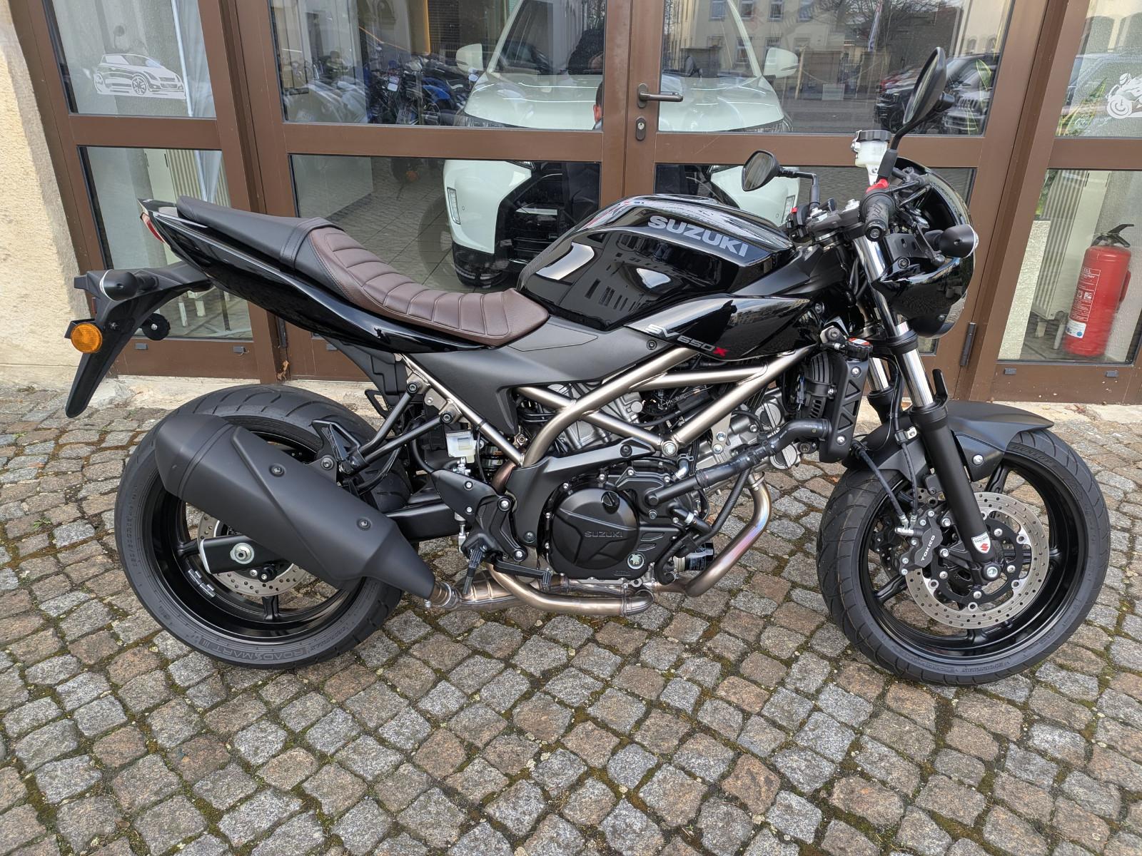 Suzuki SV 650 X ABS 750mm Sitzhöhe und 35kw möglich
