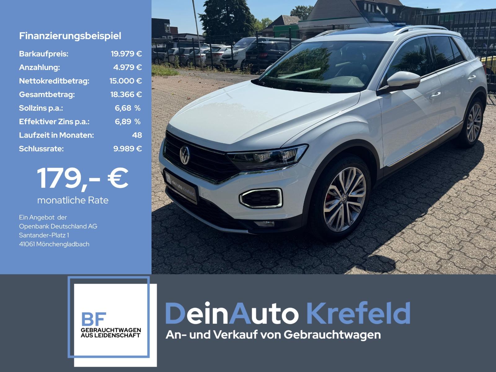 Volkswagen T-Roc 2.0 TSI DSG 4MOTION Sport LED Pano AHK VC