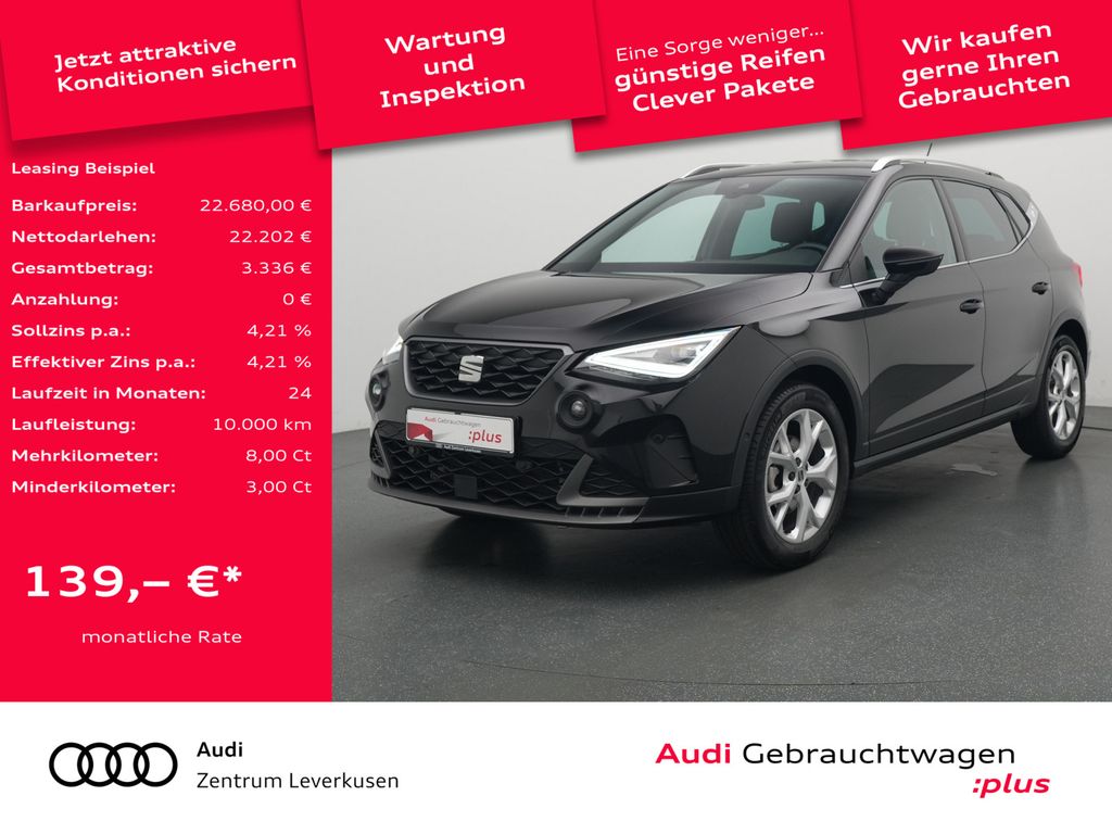 Seat Arona TSI FR VIRT ACC APP NAVI LED KAM SHZ