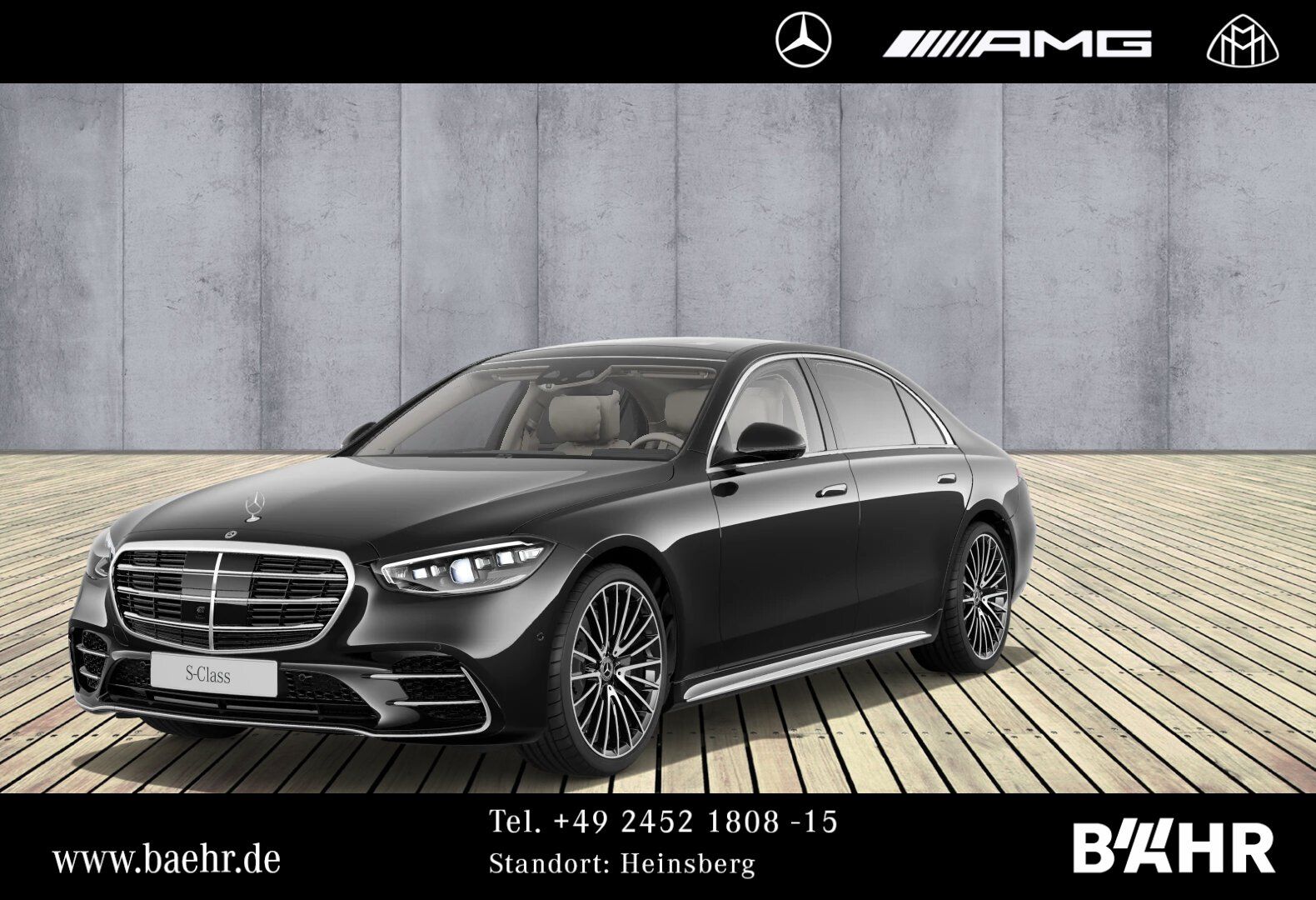 MERCEDES-BENZ S 580 4M Lang AMG/Chauffeur/Burmester3D/Pano/360