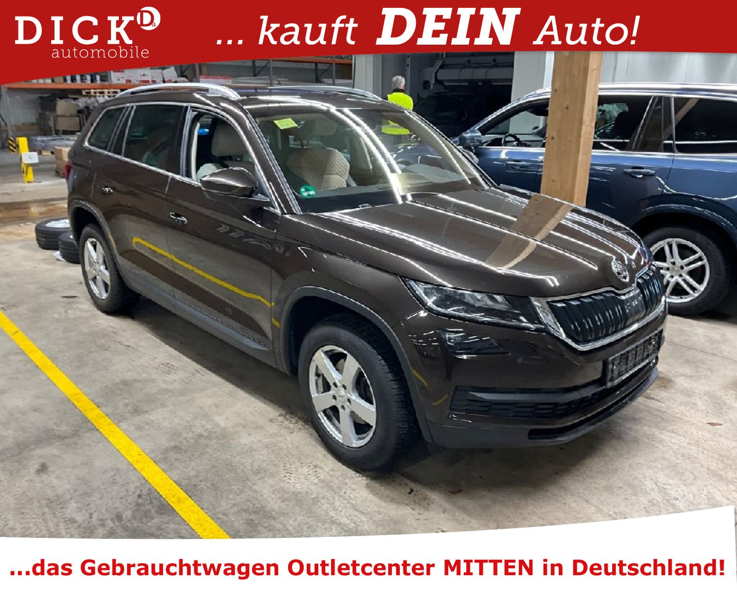 Fahrzeugabbildung SKODA Kodiaq 2.0d DSG Style LED/NAVI/MEMO/SHZ/RFK/8Fa