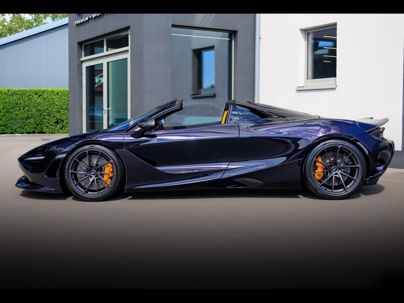 McLaren 750S SPIDER°AMETHYST BLACK MSO°PPF°CARBON°LIFT imagem 2