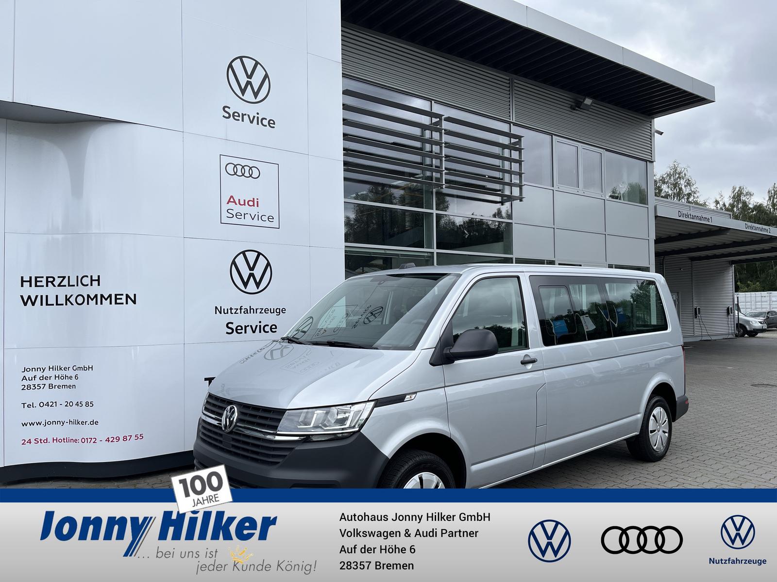 Volkswagen T6 Kombi T6.1 Kombi Kombi LR 9 Sitzer Navi Climatic AHK