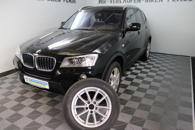 BMW X3 xDrive 20 d TÜV6-26  *Schalter* 8x Räder