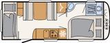 Dethleffs Camper 530 FSK Dachklima,Autark,ATC,Duo-Control - Offers