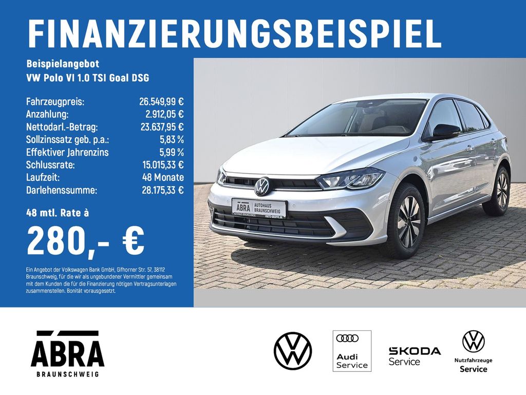 Polo VI 1.0 TSI Goal DSG