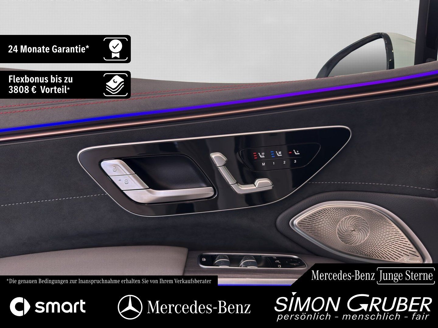 Fahrzeugabbildung Mercedes-Benz EQS 500 4M AMG Pano Massage TV Guard360 118kwh