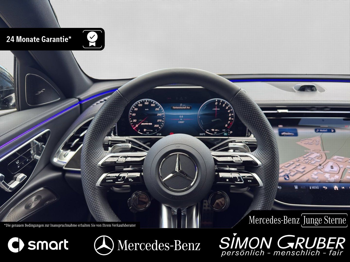 Fahrzeugabbildung Mercedes-Benz E 53 Hybrid 4M+ Perfo Sitz Dynamic+Carbon Nappa