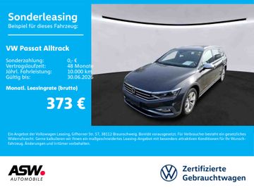 Volkswagen Leasingangebot: Volkswagen Passat Variant Alltrack 4M 2.0TDI DSG Stdhzg AHK
