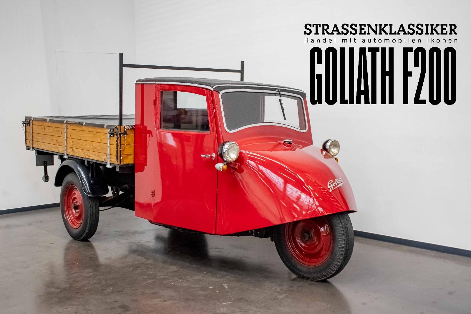 Andere Goliath F200 Pritsche H-Zulassung