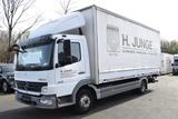 Mercedes-Benz Atego 816 L Automatik*Ladebordwand*Tempomat - Mercedes-Benz Pritsche + Plane Atego