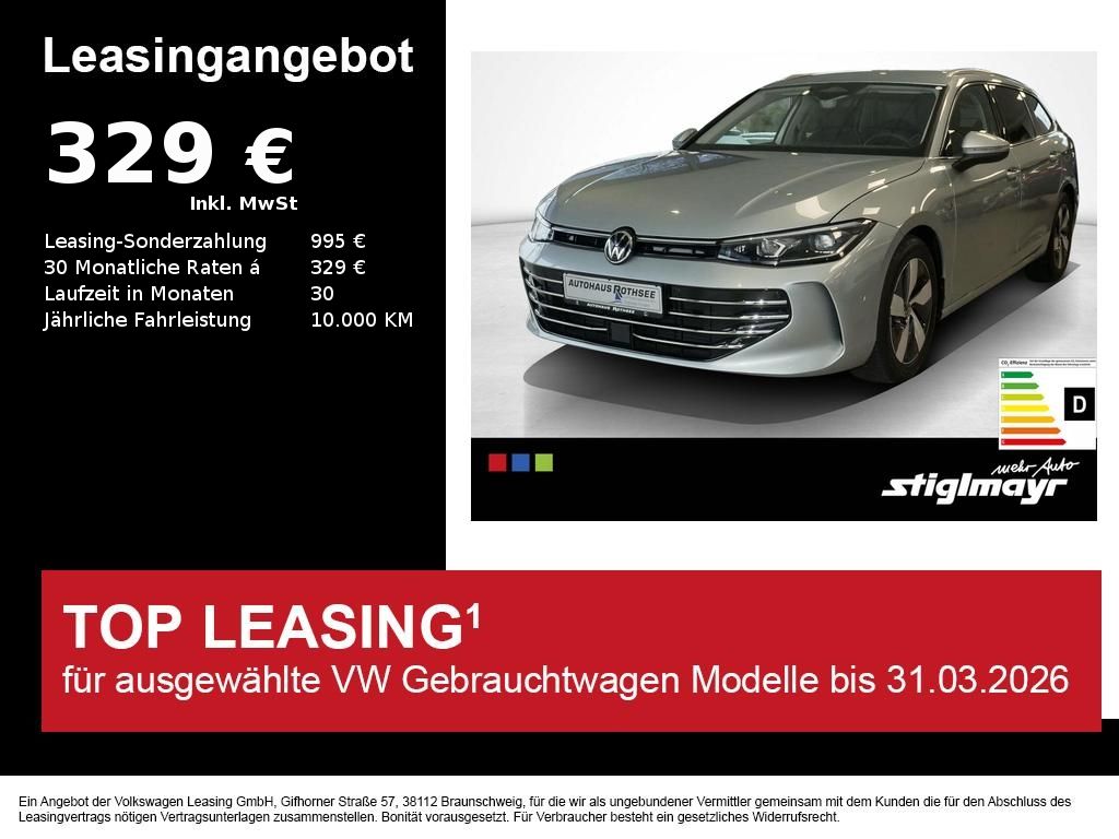 Volkswagen Passat Variant Elegance 2.0 TDI DSG AHK+IQ-LIGHT
