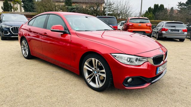 BMW 420 Baureihe 4 Gran Coupe 420 d,Schwarze Himmel.